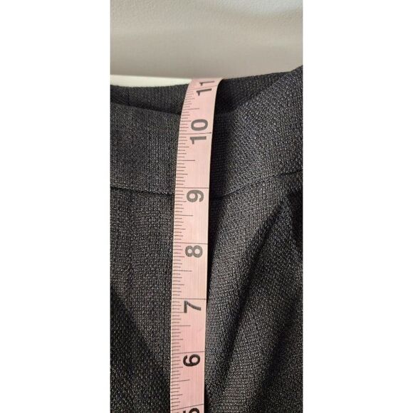 Kasper Petite Polyester Grey Office Pants Size 6P - Picture 7 of 9